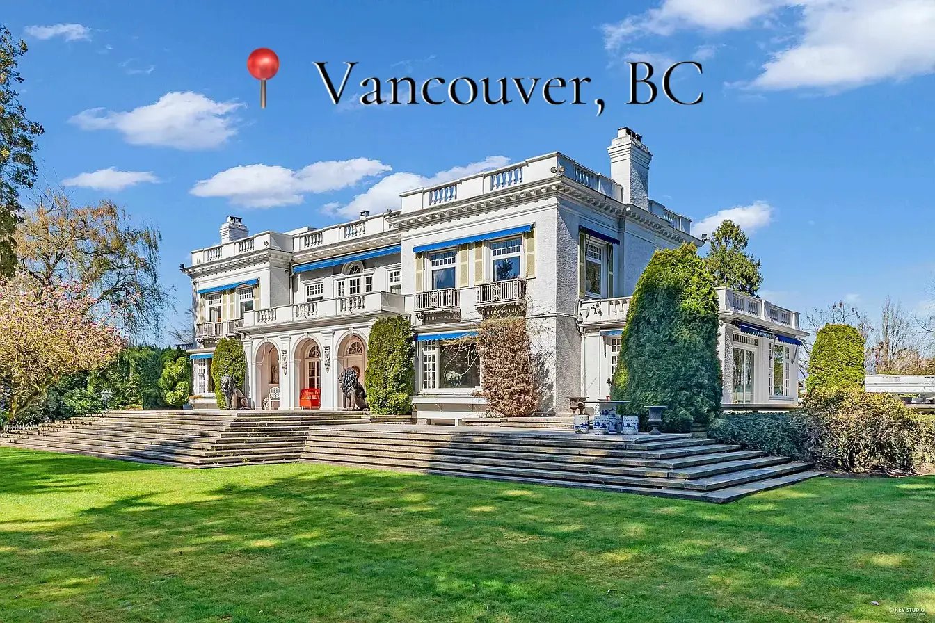 📍 3380 The Cres, Vancouver, BC V6H 1T8 6 Bed | 8 Bath | 10,540 square feet  Listed by: Sarina Han PREC*, Luxmore Realty Brokerage, Stella Yu, RE/MAX Crest Realty Located in Vancouver’s most prestigious First Shaughnessy, this grand Beaux-Arts estate on The Crescent spans 1.18 acres and 10,540 sq.ft., blending timeless elegance with modern updates. The foyer with a sweeping staircase leads to formal living and dining rooms for refined entertaining. Upstairs, five spacious bedrooms include a primary suite with 3 WICs and garden views. The lower level offers a recreation room and wine cellar. Outdoors, enjoy a heated pool and landscaped grounds for a private,tranquil retreat. Rich in history, the estate has welcomed nobility, artists, and business leaders. This is a rare opportunity to own a true cultural landmark—where prestige, privacy, and legacy converge. 
